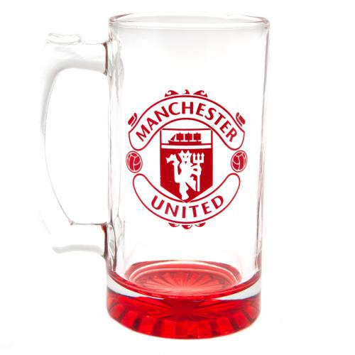 Manchester United poháre Stein Glass Tankard red