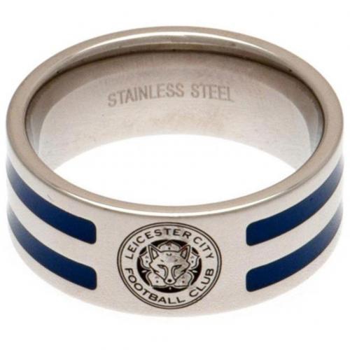 Leicester City prsteň Colour Stripe Ring Large