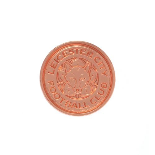 Leicester City odznak Rose Gold Plated Badge
