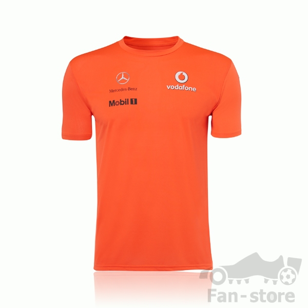 Vodafone McLaren Mercedes pánske tričko orange