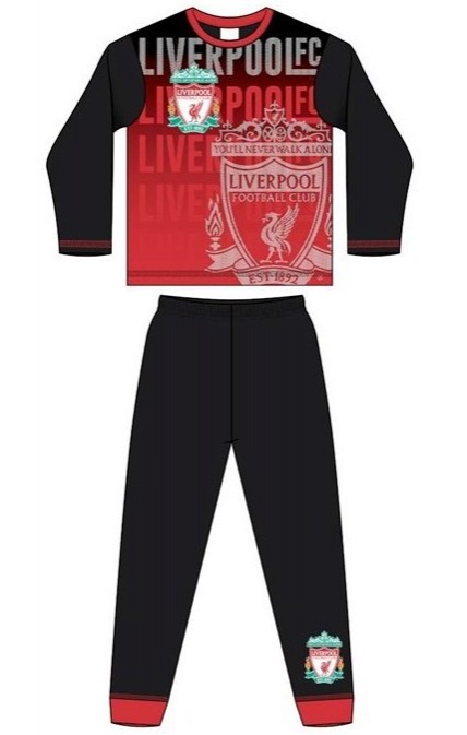 FC Liverpool detské pyžamo subli crest