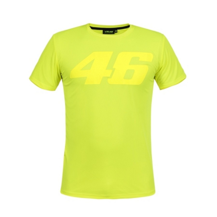 Valentino Rossi pánske tričko VR46 core yellow number yellow