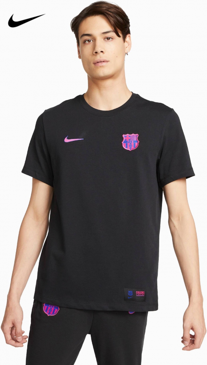 FC Barcelona pánske tričko Travel black