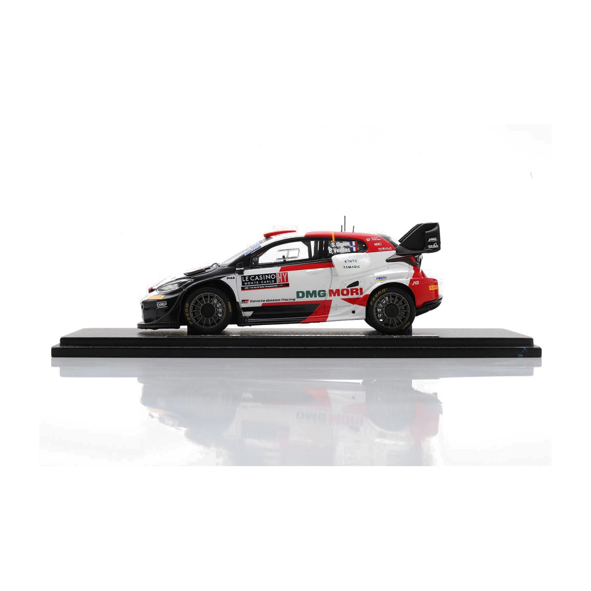 Toyota Gazoo Racing model 1/43 Yaris GR WRC Monte Carlo Sebastien Ogier