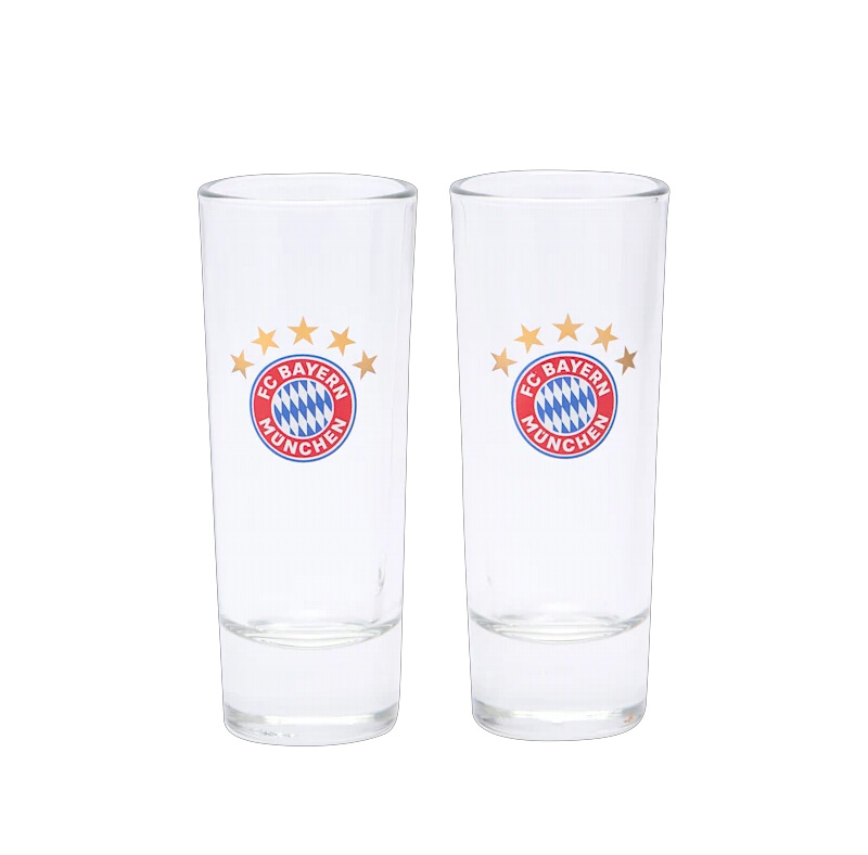 Bayern Mníchov sada 2 panákov 5 stars logo