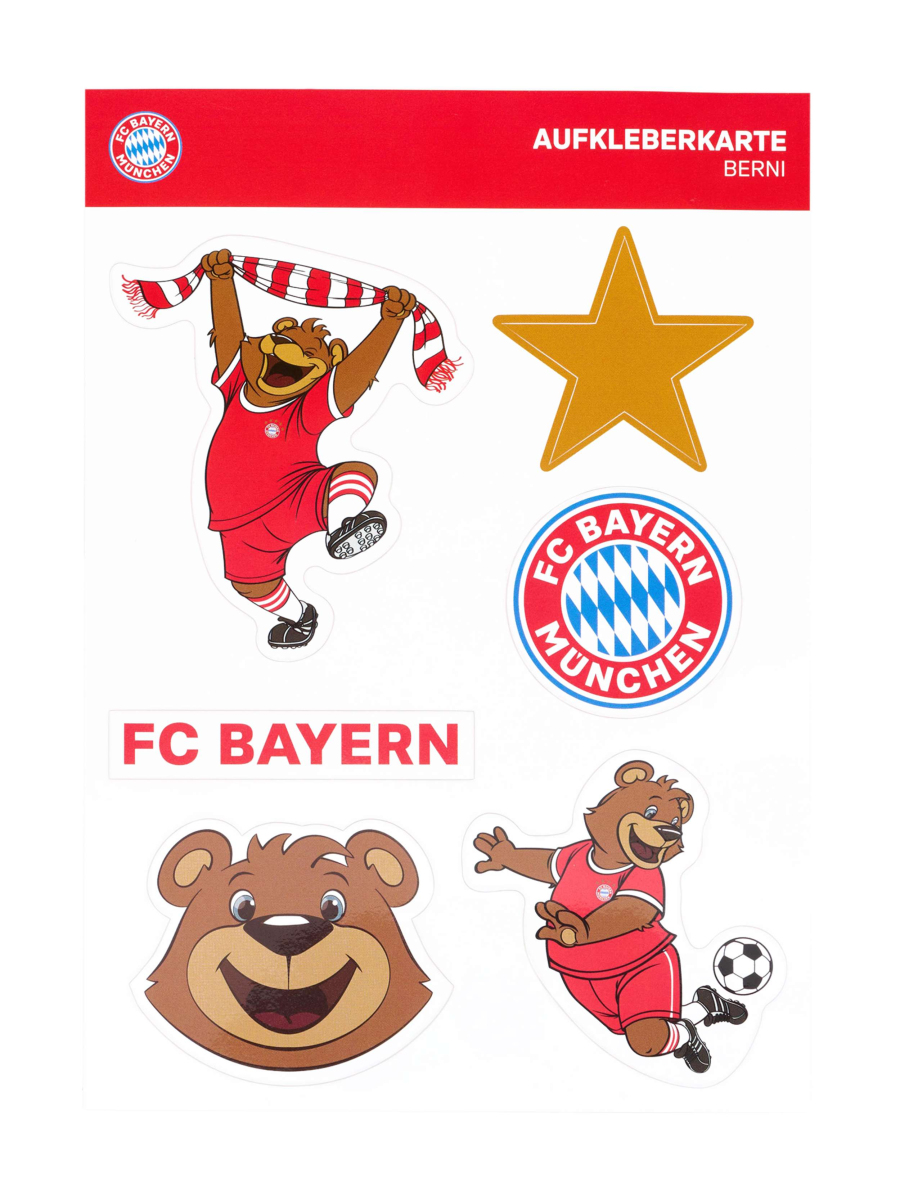 Bayern Mníchov set samolepiek Berni