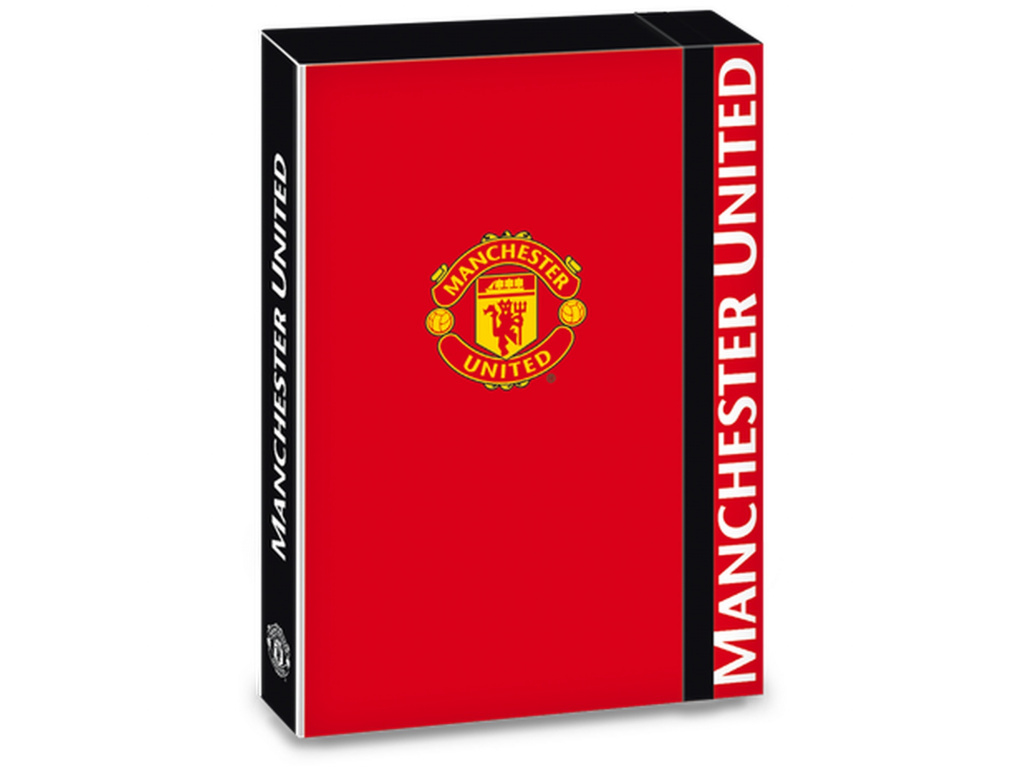 Manchester United box A5 na zošity red