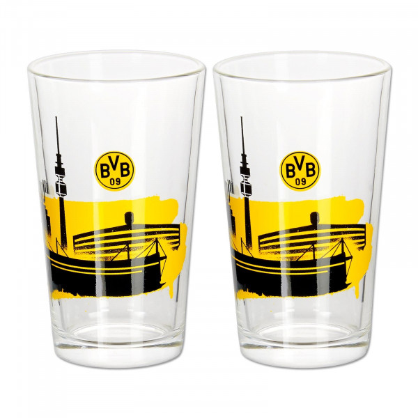 Borussia Dortmund poháre Skyline 2 pcs