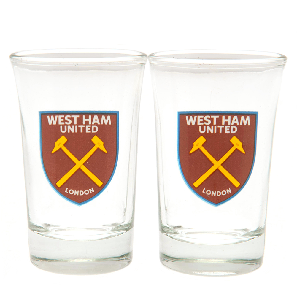 West Ham United panák štamprlík 2pk Shot Glass Set