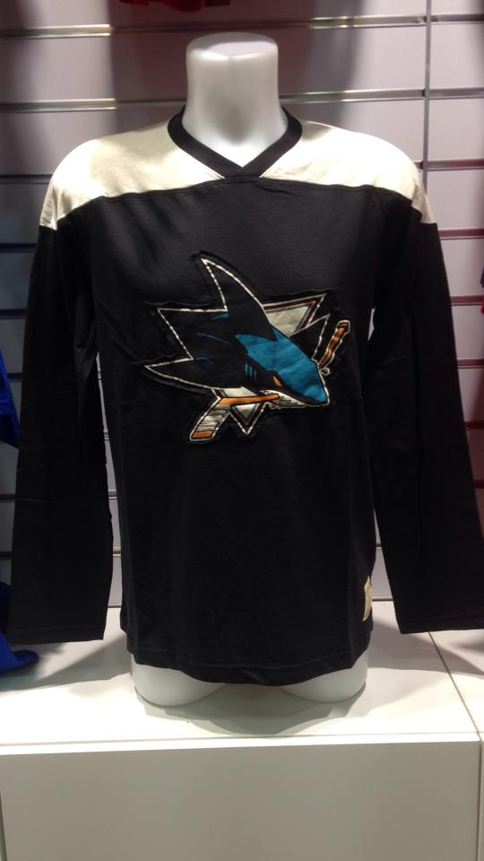 San Jose Sharks pánske tričko s dlhým rukávom Long Sleeve Crew 15