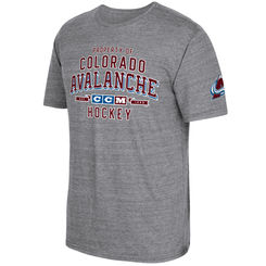 Colorado Avalanche pánske tričko grey CCM Property Block Tri-Blend