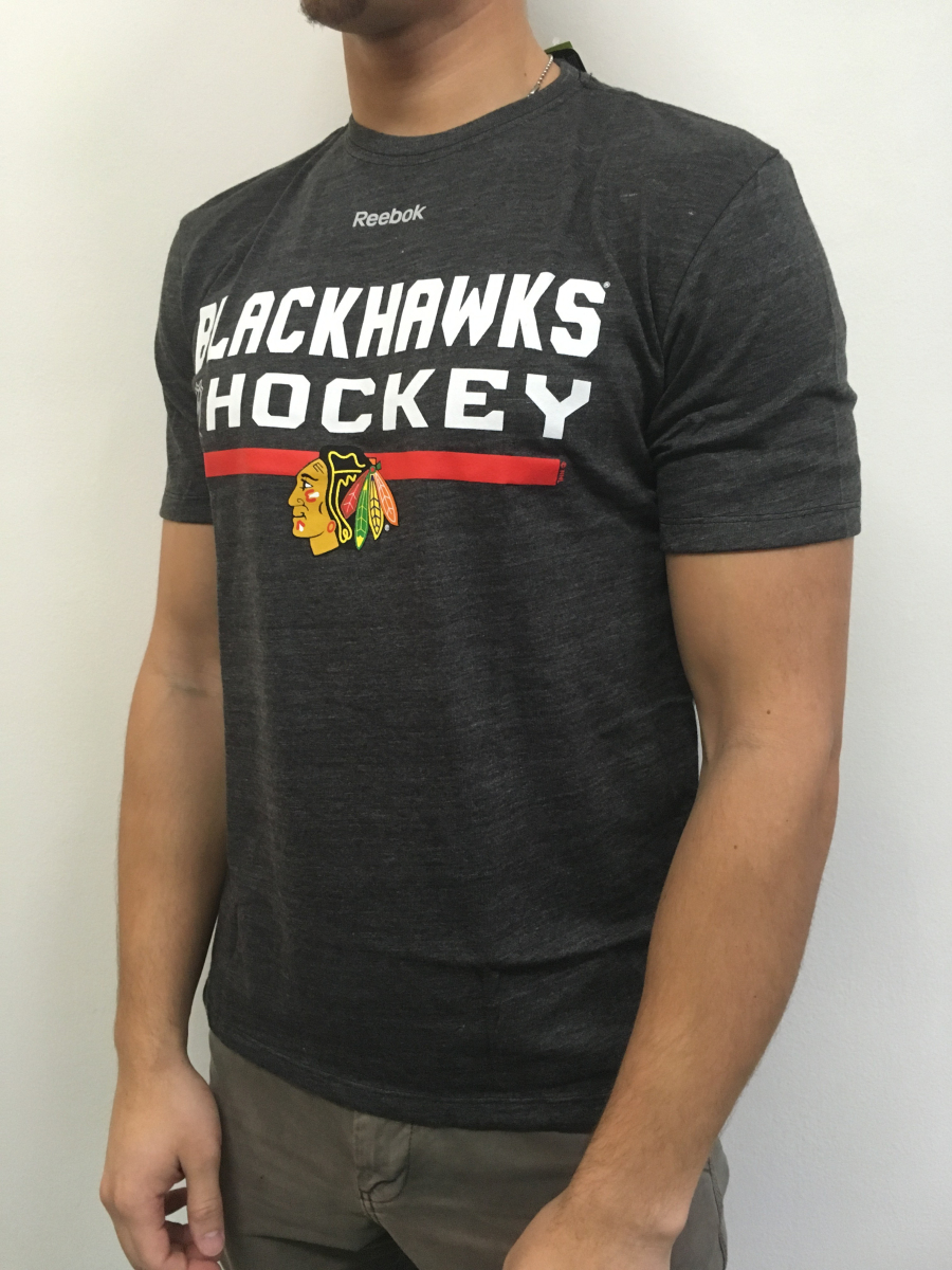 Chicago Blackhawks pánske tričko Locker Room 2016 black