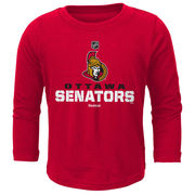 Ottawa Senators detské tričko NHL Clean Cut LS red