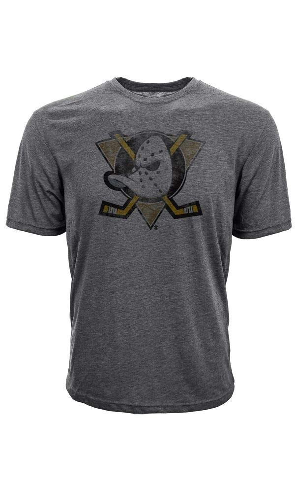 Anaheim Ducks pánske tričko grey Retro Tee