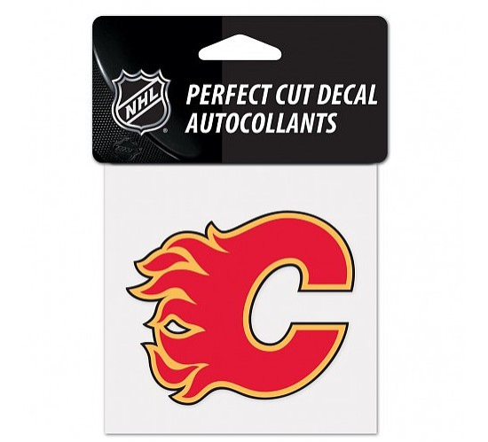Calgary Flames samolepka Color Decal