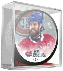 Montreal Canadiens puk glitter puck Shea Weber #6