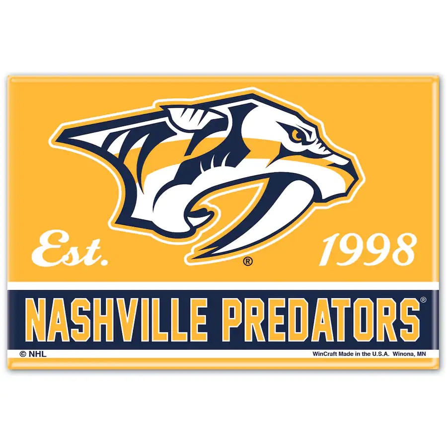 Nashville Predators magnetka logo