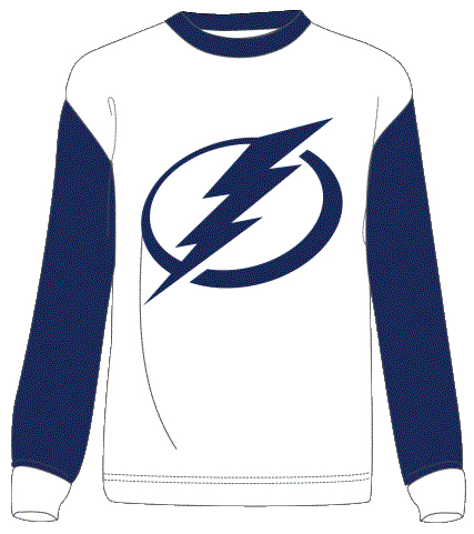 Tampa Bay Lightning detské tričko s dlhým rukávom Scoring Chance Crew Neck LS