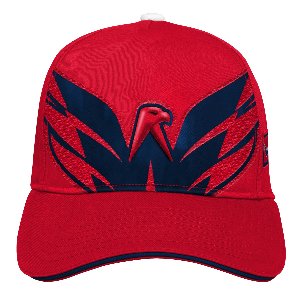 Washington Capitals detská čiapka baseballová šiltovka Big Face red