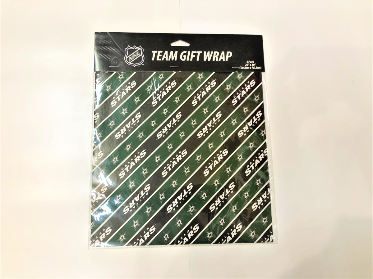 Dallas Stars baliaci papier Gift Wrap 3 pack