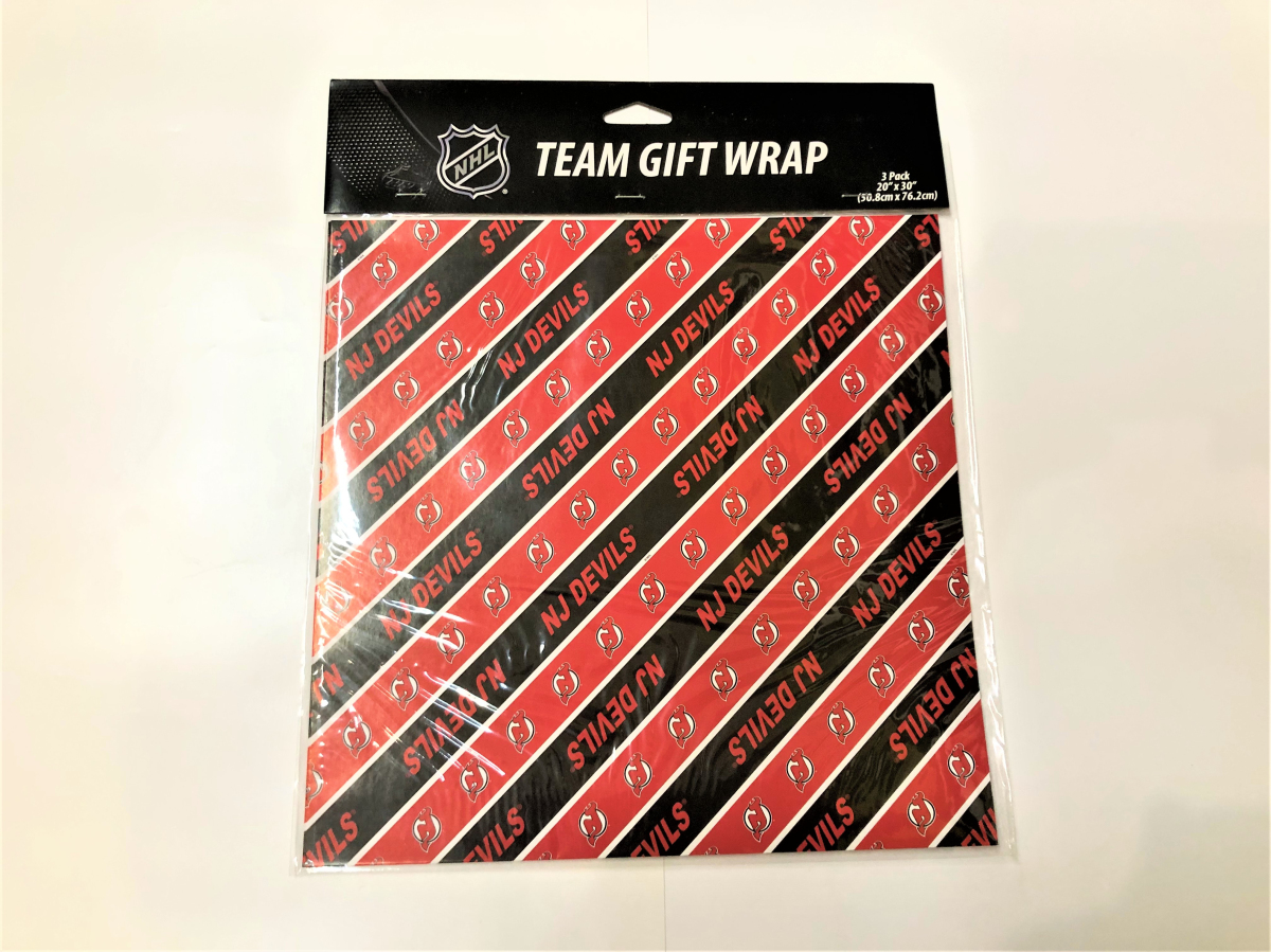 New Jersey Devils baliaci papier Gift Wrap 3 pack