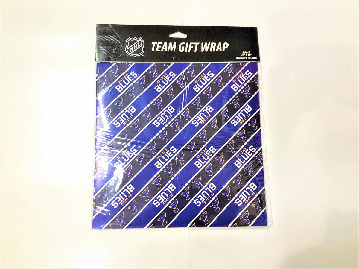St. Louis Blues baliaci papier Gift Wrap 3 pack