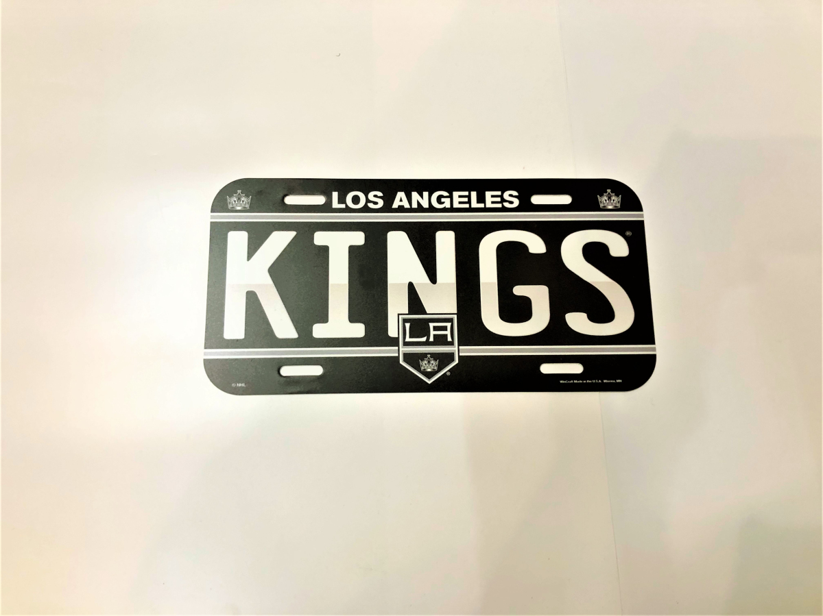 Los Angeles Kings ceduľa na stenu License Plate Banner