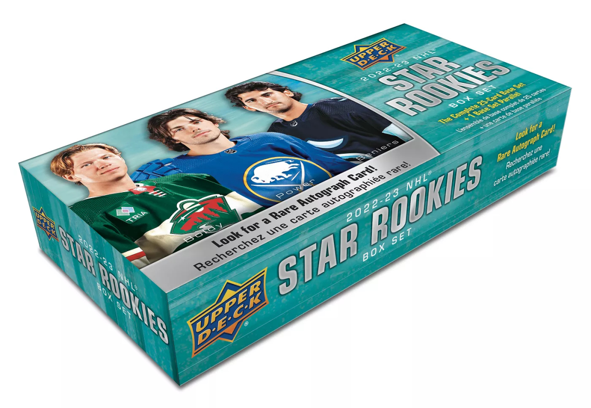 NHL boxy hokejové karty NHL 2022-23 Upper Deck Star Rookies Box Set