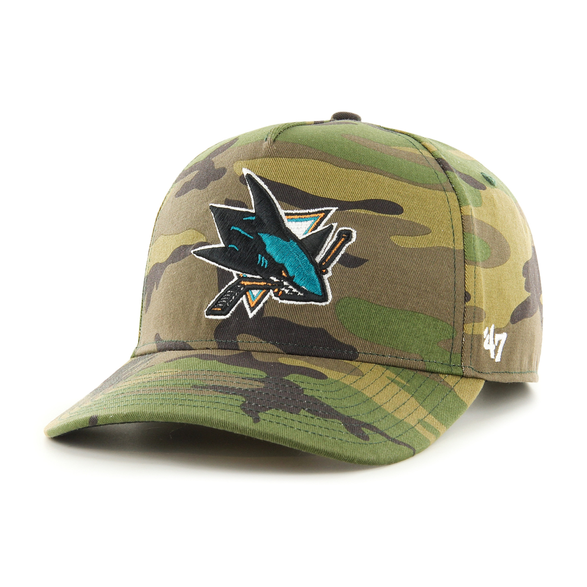San Jose Sharks čiapka flat šiltovka Grove Snapback 47 MVP DT NHL