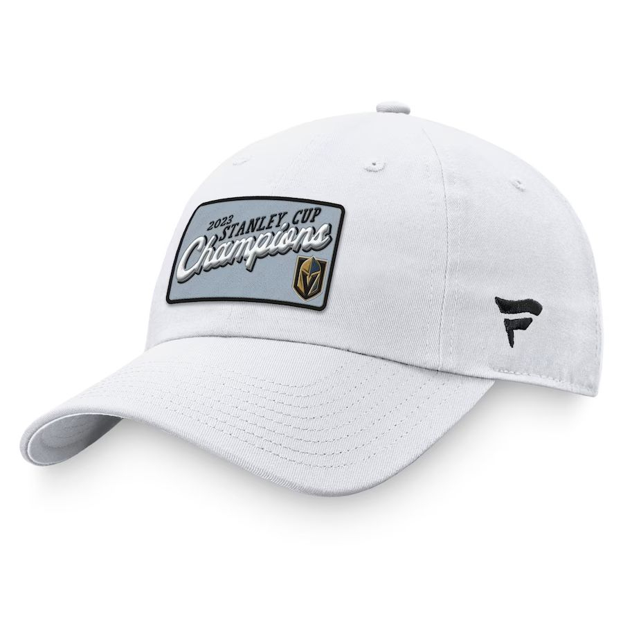 Vegas Golden Knights dámska čiapka baseballová šiltovka 2023 Stanley Cup Champions Adjustable Hat white