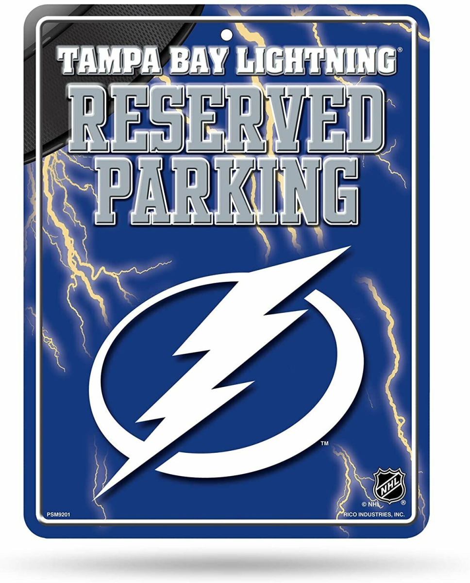 Tampa Bay Lightning ceduľa na stenu Auto Reserved Parking