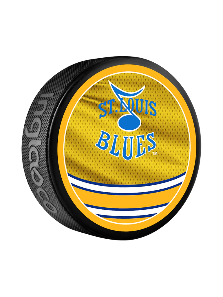 St. Louis Blues puk Reverse Retro Jersey 2022 Souvenir Collector Hockey Puck