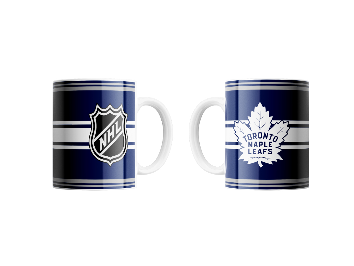 Toronto Maple Leafs hrnček FaceOff Logo NHL (330 ml)