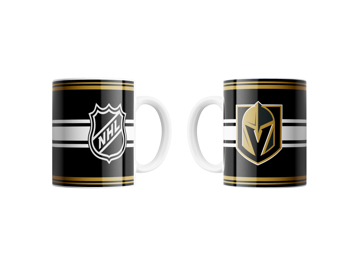 Vegas Golden Knights hrnček FaceOff Logo NHL (330 ml)