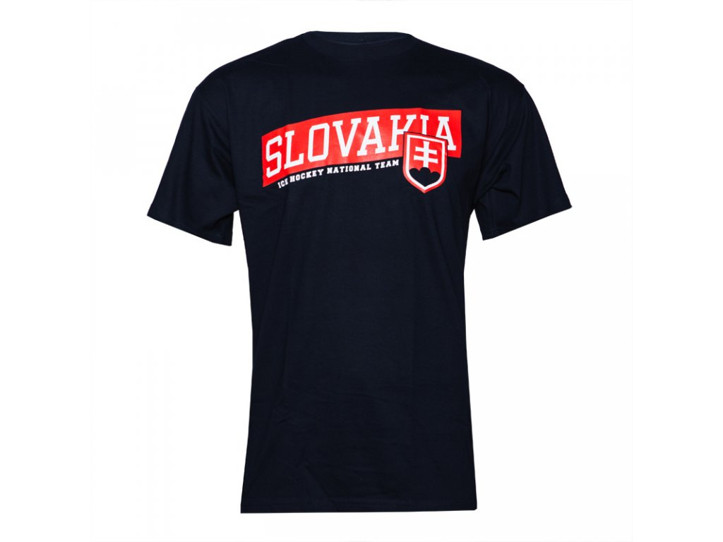 Hokejové reprezentácie pánske tričko Slovakia stripe