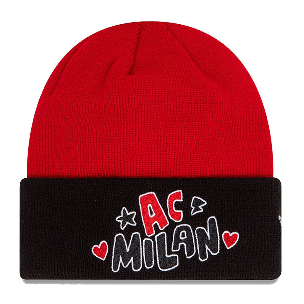 AC Milano detská zimná čiapka Doodle Cuff