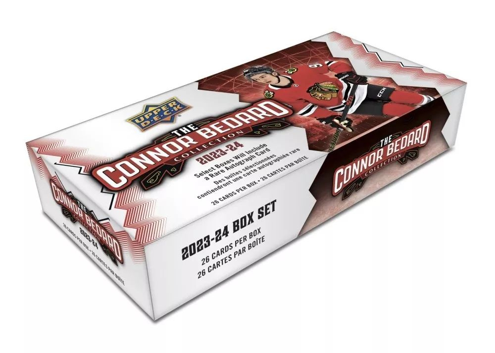 NHL boxy hokejové karty NHL 2023-24 Upper Deck Connor Bedard Collection Set Box