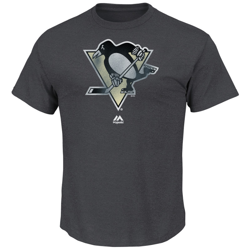 Pittsburgh Penguins pánske tričko Raise the Level grey