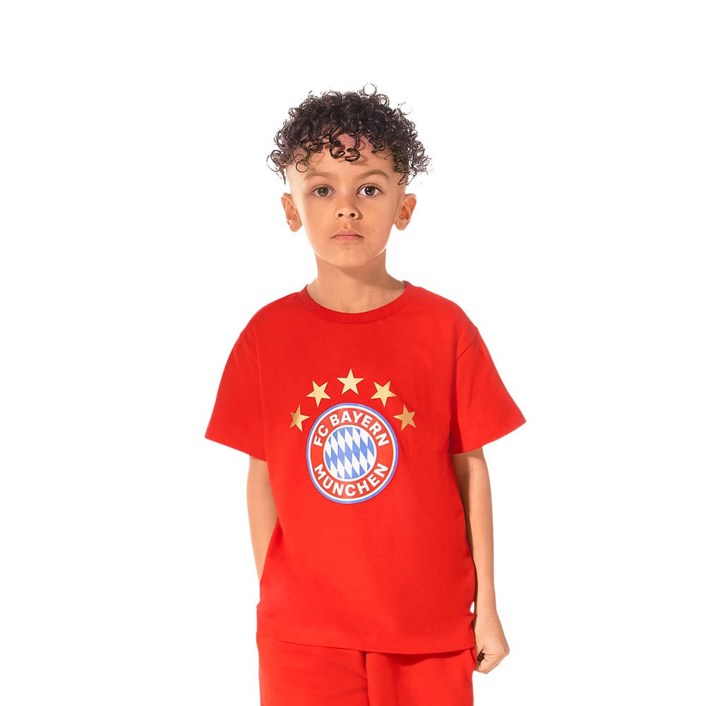 Bayern Mníchov detské tričko Essential red - Novinka