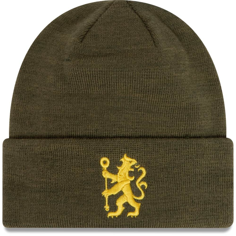 FC Chelsea zimná čiapka Lion Crest Green