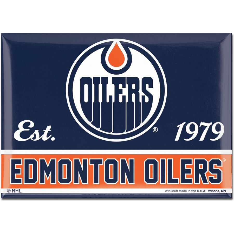 Edmonton Oilers magnetka logo