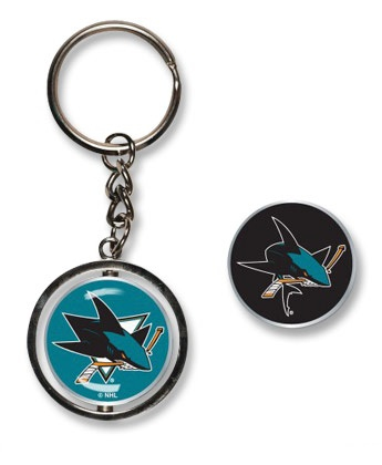 San Jose Sharks kľúčenka Spinner Key Ring