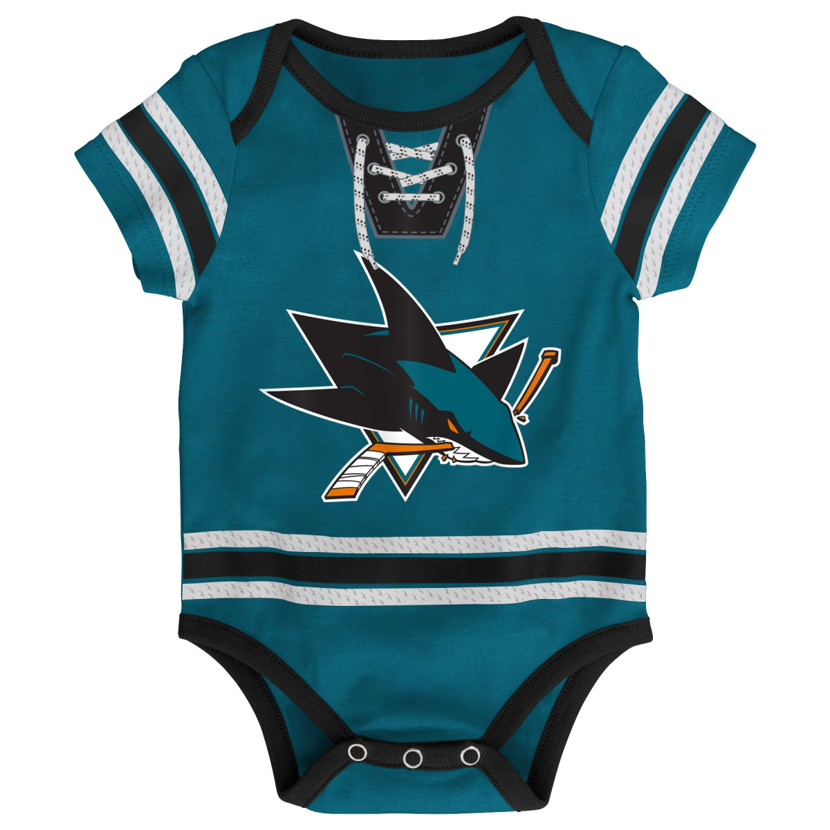 San Jose Sharks detské body NHL Hockey Pro Creeper – Blank - Novinka