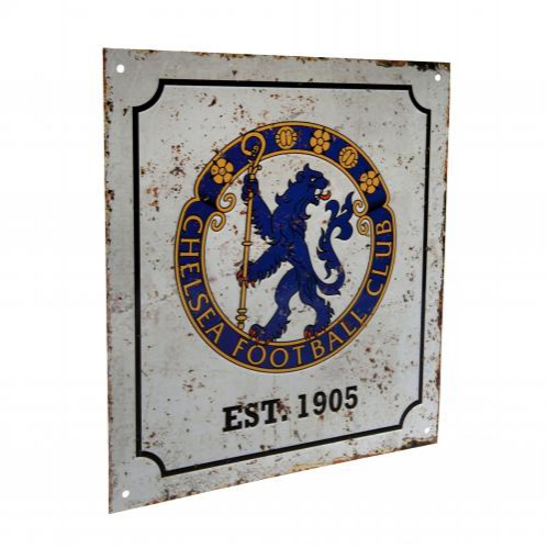 FC Chelsea ceduľa na stenu Retro Logo Sign