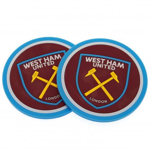 West Ham United set podtáciek 2pk Coaster Set