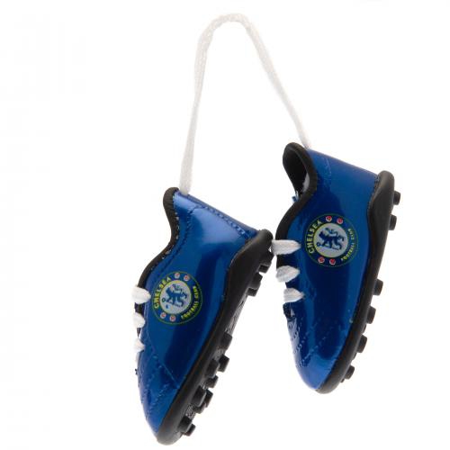 FC Chelsea mini topánky do auta Mini Football Boots