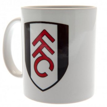 Fulham hrnček white logo