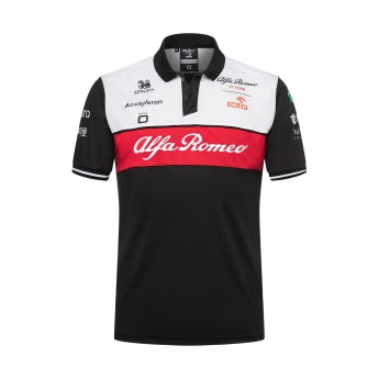 2022 Alfa Romeo Racing Mens Team Polo Shirt