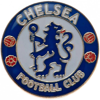 FC Chelsea odznak so špendlíkom round