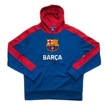 FC Barcelona pánska mikina s kapucňou Pullover